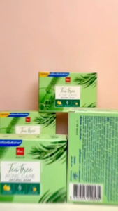 ฮันนี่ วี บีเอสซี ที ทรีBSC Honei V Tea Tree acne care natural soap (1pcs)