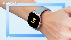 Đồng hồ thông minh Kingwear đo nhịp tim huyết áp oxy trong máu theo dõi sức khỏe giấc ngủ Bluetooth gọi thể thao chống nước đồng hồ thể thao thể dục