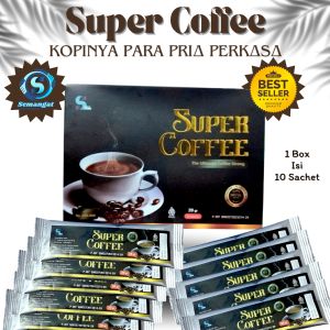 SUPER COFFEE 1 BOX ISI 10 SACHET ORIGINAL KOPI KESEHATAN SBB