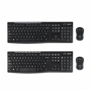 Logitech | Wireless Home Office Portable Typing Keyboard and Mouse Set
