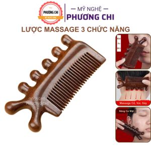 Lược Massage 3 Chức Năng Lược Chải Tóc  Ấn Huyệt Toàn Thân Giảm Mệt Mỏi | Mỹ Nghệ Phương Chi