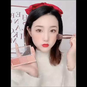 MAYCREATE Blush Palette 💄 健美创研三色腮红盘 Palet Pemerah Pipi Tahan Lama Gaya Manis Harian Maycreate Blusher Sweet Makeup Contour Shadow Matte