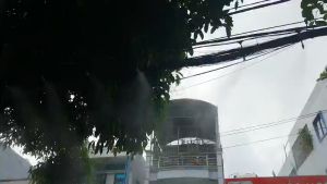 Máy phun sương TD-2500 + nguồn 24v- tạo ẩm làm mát