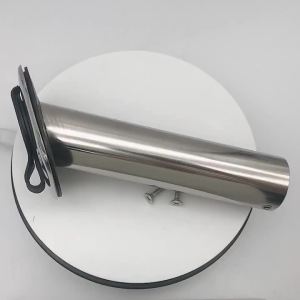 1X 15 / 30 / 90 Degree Stainless Steel Flush Mount Fishing Rod Holder Boat Rod Holders for Marine Boat Yacht Accessories