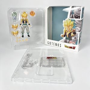 Bandai | Bandai SHF Dragon Ball Large Gotenks Action Figure - Anime Merchandise Collectible Toy Gift Decorative Ornament