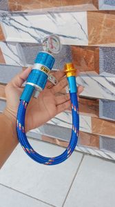 Tutup Oli Tabung Hawa CNC set Indikator Tekanan Universal