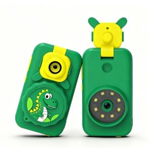 Aitemay 2IN1 Kids Microscope Camera Educational Toy: 1200X Magnification 2.4 LED Light for Outdoor Exploration Early Learning Science Gift