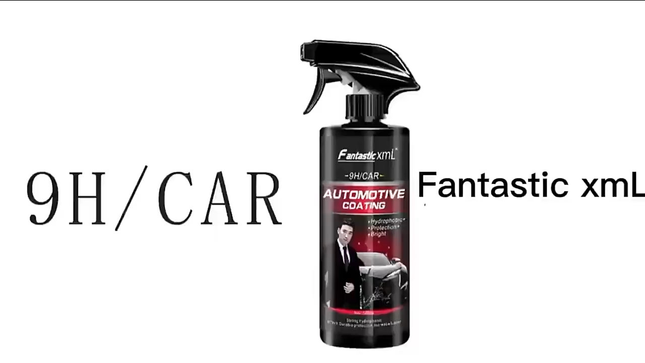 Car Wax Spray And Polish Two-In-One Coating Auto Car Wash And Wax Hydrophobic Protect