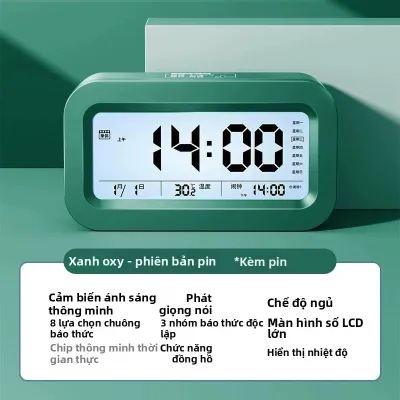 Đồng Hồ Báo Thức Thông Minh Hỗ Trợ Dậy Sớm Học Tập Cho Trẻ Em