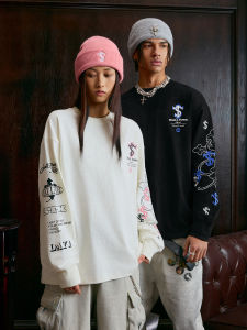 STK Small Town Kid | Bamboo Cotton Printed Long Sleeve T-Shirt