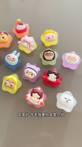 การ์ตูนเรืองแสงในที่มืดบางแฟลชโชคดีดาว diy ครีมกาวโทรศัพท์กรณีเครื่องเขียนถ้วยน้ำเครื่องประดับกิ๊บผม