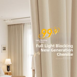 Light Blocking Velvet Luxury Finished Curtain