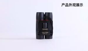 Binocular Compact Telescope HD Zoom Easy Focus Lightweight Portable Binoculars 30X60 TEROPONG Mini Binocular Day & Night Vision Telescope Outdoor Sport Travel HD Folding Optical Binoculars Binoculars Telescope Outdoor Huntding Hiking Camping Bird Watching