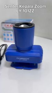 Senter Kepala portable Zoom in/outTerang 10Watt Waterproff dan battery awet LY-100ZZ