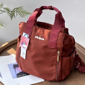 MISZAPATOS Womens Casual Lightweight Backpack Handbag Large Capacity Waterproof Double Shoulder Bag Commuter Style Daily Use