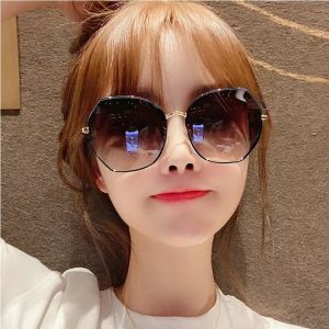 Womens Sunglasses Polarized UV Protection Fashionable Driving Special Large Face Small Face round Shape Sun Glasses