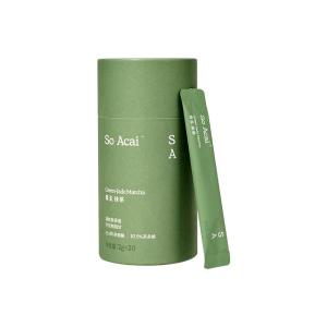 SO ACAI | Baking and Brewing Specialty Pure Portable Matcha Powder Sticks