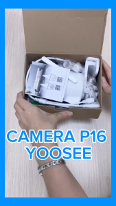 Camera ngoài trời YOOSEE P16-YP Đàm thoai 2 chiều - tích hợp 2 mắt xem cùng lúc 2 khung hình