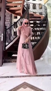 COD Fairuz Dress Ceruty Babydoll Tile Dress Wanita Terbaru 2025 Kekinian Gamis Viral Dress Kondangan