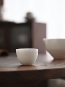 Cốc Trà Sứ Công Suất Nhỏ Vỏ Trứng Vỏ Mỏng Trắng Cốc Sứ Để Đánh Giá Cao Trà Phong Cách Nhật Bản Mềm Kỹ Thuật Chữa Bệnh