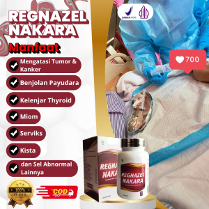 Regnazel Nakara Obat Kanker Serviks Paling Ampuh Obat Kelenjar Getah Bening Sudah BPOM Aman Tanpa Efek Samping