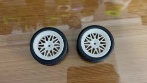 Bộ Lốp Xe Đua RC Tỷ Lệ 1/10 Lốp Cao Su Mâm Xe Lỗ Bắt Vít 12mm Dành Cho HPI KYOSHO Tamiya XV02 XV01 TA06 TT01 TT02 PTG2
