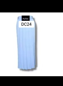 Rok panjang Abu Abu Biru dan Coklat model Rempel Full