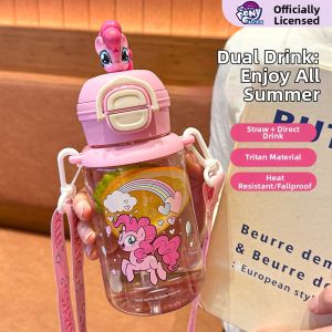 CORJANE | Cute Girls Dual Drinking Water Bottle Large Capacity Shatterproof