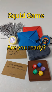 Squid Game 2 Peripheral Toys Gonggi Jackstone Game Korean Game Korean folk games