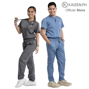 Scrub Suit 1st Gen KSS-39 Chines Collar Side Pockets Top 6-pocket pants Denim Collection