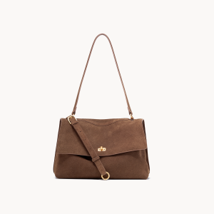 New Versatile Carry Suede Like Quality Commuter Tote Bag