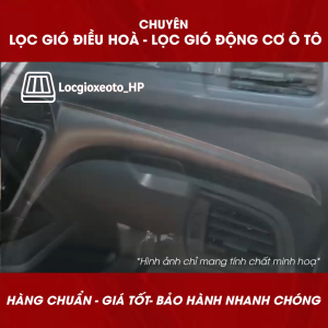 Lọc Gió Điều Hòa Ô Tô Vinfast VF3 - VFe34 - VF5 - VF6 - VF7 - VF8 - VF9. Chống Bụi Mịn PM2.5 - Lọc Gió Vinfast Fadil