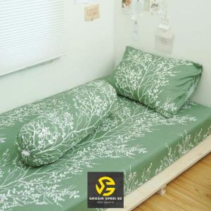 Sprei Set Motif Jeju Ukuran 180 160 120 100 90 Tinggi 20 | Sprei Homemade Katun Lembut | Seprai Motif Bunga