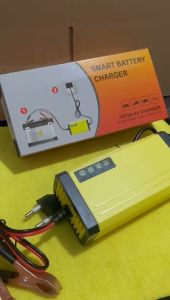 Charger aki 2A-3A 12V Mobil Motor Casan Aki Carger Aki Alat Cas UPGRADESMART BATTERY CHARGER 3AH/AMPER