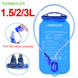 NEWBOLER Water Bladder Water Reservoir Hydration Pack Storage Bag BPA Free -1.5L 2L 3L Running Hydration Vest Backpack