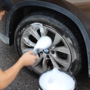 Universal Wheel Rim Brush Wheel Brush For Car Tire Gap Dirt Deep Cleaning