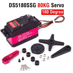 Digital Dsservo Waterproof 60Kg 80Kg 150Kg 160Kg 180/270° Metal Gear Servos for Drift Racing Crawler Buggy HPI Baja 5B RC Car