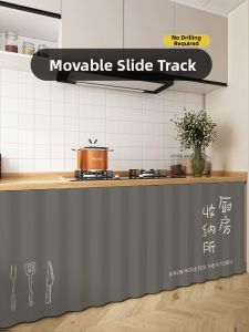 XILOUYUE | Waterproof Oil-Proof Decorative Kitchen Curtain