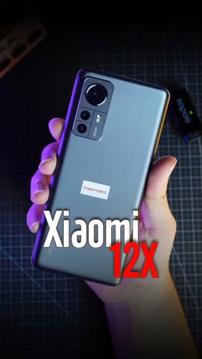 Điện thoại Xiaomi 12X Thiết Kế Mỏng Nhẹ, Sang Trọng, Màn AMOLED, độ phân giải FHD+, tần số quét 120Hz. Sonpixel