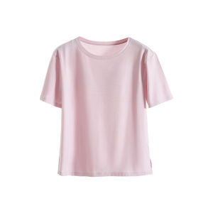 MiiOW | เสื้อชั้นในผ้าฝ้ายเนื้อบางๆ ทรงหลวมๆ สำหรับผู้หญิงในฤดูร้อน คอลเลกชั่นใหม่ปี 2025 แขนสั้นคอตุ๊กตา ใส่สบายๆ ทั้งในบ้านและกลางแจ้ง