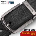 SEPTWOLVES | Versatile Leather Belt for Young and Middle-aged Men. 