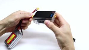 HOTA T6 Smart Charger DC/PD Dual Input 300W 2.4IPS Supports XT60 and TYPE-C Interfaces Compatible PD3.0 FPV RC Battery Charger