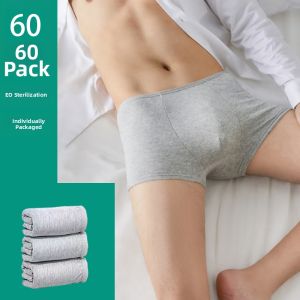 Disposable Mens Boxer Shorts Cotton Sterile Underwear