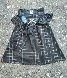 Dress bonus bandana 1 -3 tahun dress sabrina bando free dress anak perempuan 1 3 tahun / pilih warna