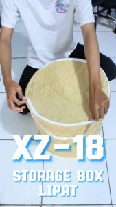 Keranjang Pakaian Kotor Lipat Laundry Basket Serbaguna Keranjang Cucian Kotor Terbaru -XZ-18
