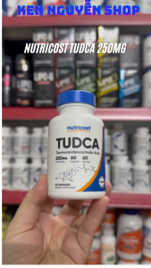 Tudca Viên Hỗ Trợ Giải Độc Gan Nutricost Tudca 250mg 60 Viên