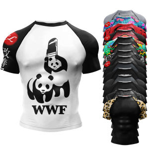 Áo Thun Nam Khô Nhanh Thoáng Khí Cody Lundin 3D In Thể Thao Tay Ngắn Cho Brazil Jiu-Jitsu Cosplay Đội Đồng Phục