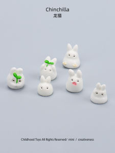 ของเล่นตกแต่งโต๊ะทำงาน Mini Glowing Cute Elf Blind Bag ของเล่นรักษาความขุ่นเคือง ตุ๊กตาสัตว์แบบจำลอง อุปกรณ์ตกแต่งโต๊ะทำงาน