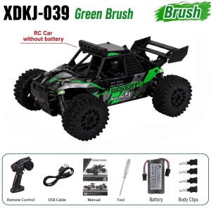 ZWN 1:24 4WD RC Car Full Scale Remote Control Car 2.4G High Speed Drift Monster All Terrain Off-road Vehicle Toy For Kids Gifts