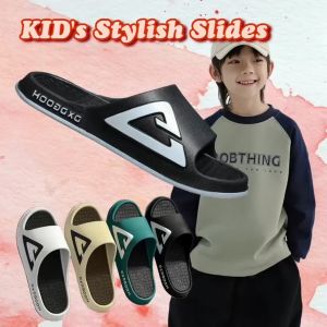 Kids Stylish Slipper Children Slide Kids Slippers Selipar Budak Lelaki Raya 中小童潮流拖鞋